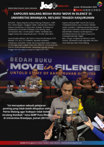 Kapolres Malang Bedah Buku ‘Move in Silence’ di Universitas Brawijaya, Refleksi Tragedi Kanjuruhan