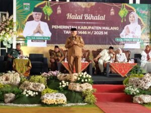 Bupati Malang Gelar Safari Halalbihalal di Kecamatan Tumpang, Pererat Silaturahmi dan Bahas Pembangunan Berkelanjutan