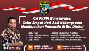 GM FKPPI Banyuwangi Gelar Empat Hari Aksi Kebangsaan, Membumikan Pancasila di Era Digital