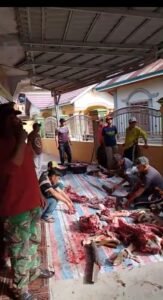 Pelaksanaan Ibadah Qurban di Masjid Taqwa Desa Bunga Tanjung Berlangsung Sukses dan Semarak