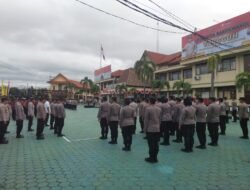 Wakapolresta Banyuwangi Tekankan Profesionalisme dan Kepedulian Sosial dalam Apel Jam Pimpinan