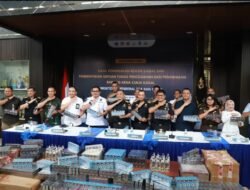 Wabup Malang Hadiri Pemusnahan Rokok Ilegal dan Launching Satgas Pencegahan Barang Kena Cukai Ilegal