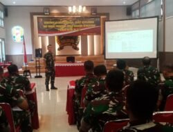 Korem 083/Bdj Gelar Kegiatan Pengumpulan Data Teritorial dan Sarana Prasarana Satkowil TA 2025
