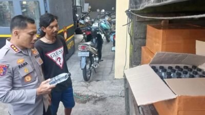 Polresta Banyuwangi Gagalkan Penyelundupan 3.150 Botol Arak Bali, Sopir dan Truk Diamankan
