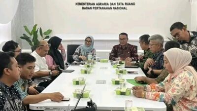 Wako Alfin Sambangi Kementerian ATR / BPN, Perjuangkan Kota Sungai Penuh Jadi Pusat Kegiatan Wilayah