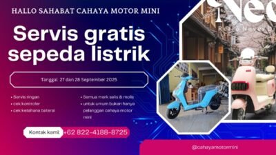 Goda Store Sidoarjo Gelar Servis Gratis Selis dan Molis 27–28 September