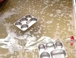 Video Diduga Tampilkan Pencucian Food Tray dengan Air Keruh, Warga Citatah Khawatir