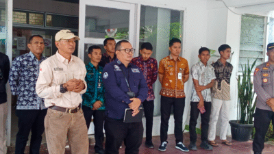 Dinilai Gagal Dalam Kelolah Sampah , Kantor Dinas LH Kota Sungai Penuh di Geruduk PMII