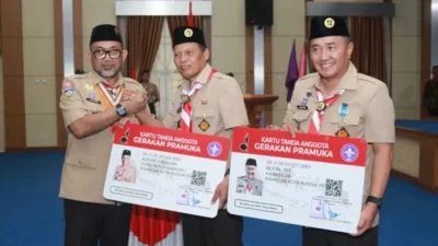 Pelantikan Ketua dan Wakil Ketua Mabicab & DKC Pramuka, Dorong Sinergi Pemuda dan Pemerintah