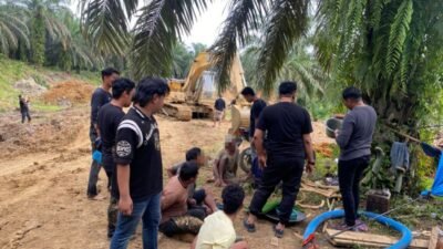 Aksi ‘Kucing-kucingan’ Tambang Emas Ilegal di Pasaman Barat Berakhir, Tiga Pekerja Diringkus Tim Gabungan
