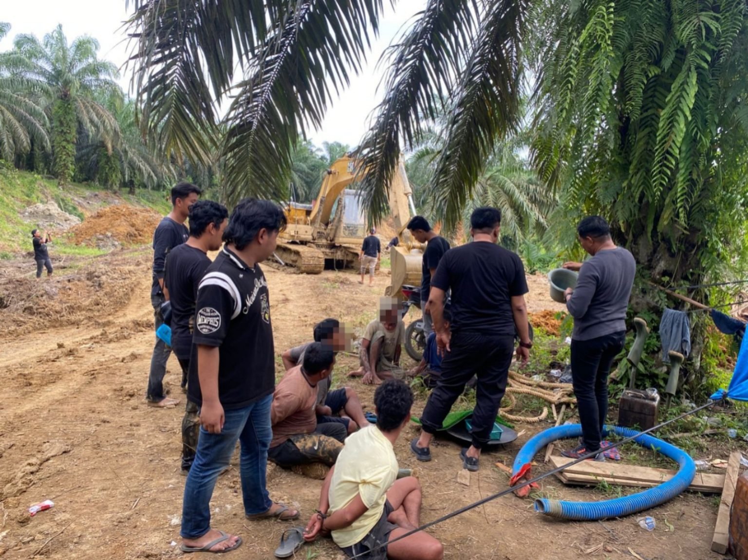 Aksi ‘Kucing-kucingan’ Tambang Emas Ilegal di Pasaman Barat Berakhir, Tiga Pekerja Diringkus Tim Gabungan