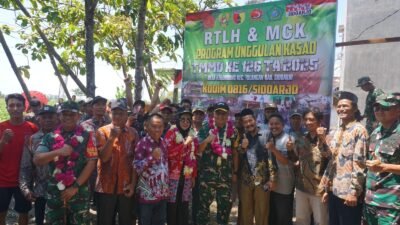 Wabup Hj. Mimik Idayana Terima Kunjungan Brigjen TNI Farouk Pakar, Tinjau Proyek Pembangunan di Sidoarjo
