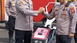 Hore !!! Petani jagung binaan Polsek dapat iventaris traktor.