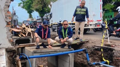 Akibat Proyek Drainase, Banyak Gangguan Aliran Air, Tugu Tirta Gerak Cepat Lakukan Penanganan