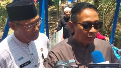 Jembatan Gantung Di Resmikan, Walikota Malang bersama Vertical rescue dan PSMTI menyambung dua wilayah