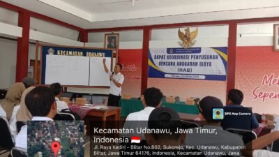 Perkuat Kapasitas Menuju R-APBDes 2026, Aparatur Desa se-Kecamatan Udanawu Ikuti Bimtek Penyusunan RAB