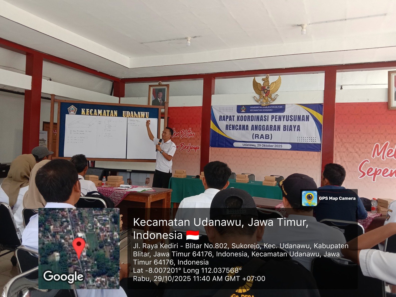 Perkuat Kapasitas Menuju R-APBDes 2026, Aparatur Desa se-Kecamatan Udanawu Ikuti Bimtek Penyusunan RAB