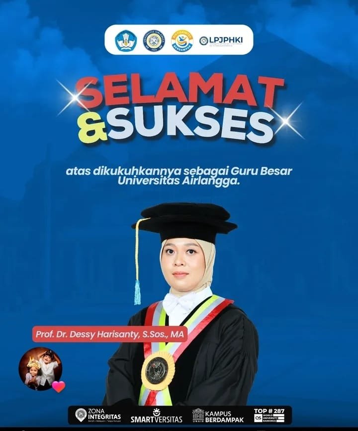 Prof. Dessy Harisanty, Sosok Inspiratif dari Lamongan yang Jadi Guru Besar Termuda Unair