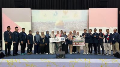 Syafana Islamic School Salurkan Bantuan Kemanusiaan Rp701.100.000 untuk Palestina