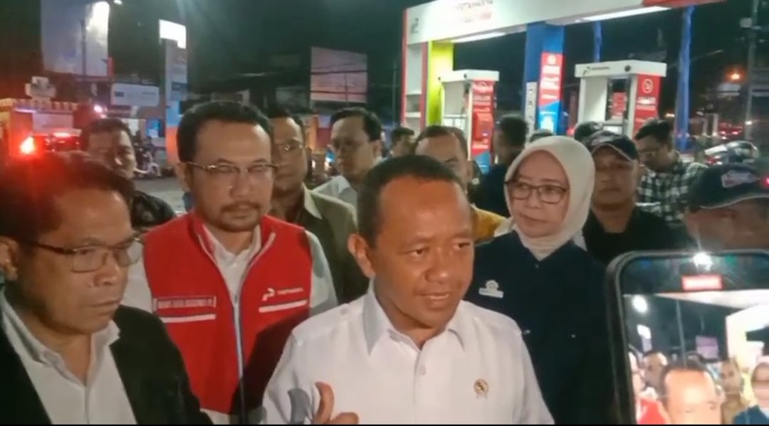 Menteri Energi dan Sumber Daya Mineral (ESDM) Bahlil Lahadalia