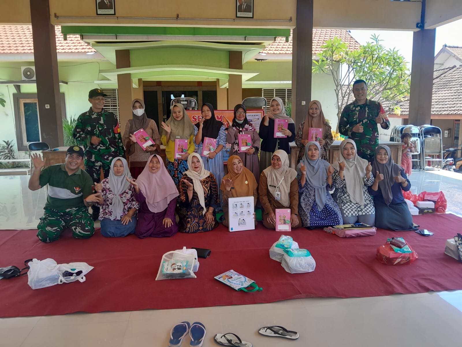 Satgas TMMD ke-126 Kodim 0816/Sidoarjo Gaungkan Aksi Cegah Stunting