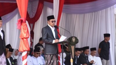 Upacara Hari Santri 2025 di Sidoarjo, Ketua Dewan Tekankan Peran Santri di Era Digital