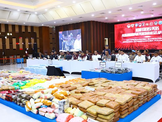 Kepolisian Ungkap 38.934 Kasus Narkoba, Sita 197 Ton Barang Bukti Mulai Januari Hingga Oktober 2025
