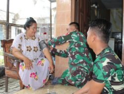 Satgas TMMD 126 Kodim 0816/Sidoarjo Hadirkan Layanan Kesehatan Gratis, Warga Kedondong Antusias