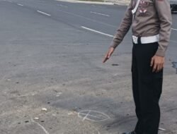 Pelajar Meninggal Dunia Akibat Kecelakaan di Depan Sirkuit Mandalika, Sat Lantas Polres Loteng Lakukan Olah TKP
