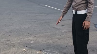 Pelajar Meninggal Dunia Akibat Kecelakaan di Depan Sirkuit Mandalika, Sat Lantas Polres Loteng Lakukan Olah TKP