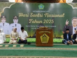 Wabup Sidoarjo dan Ribuan ASN Gelar Tabligh Akbar di Masjid Agung, Peringati Hari Santri 2025