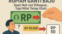 Redenominasi Rupiah.
