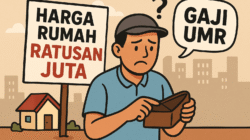 Mimpi Rumah UMR , bergaji UMR.