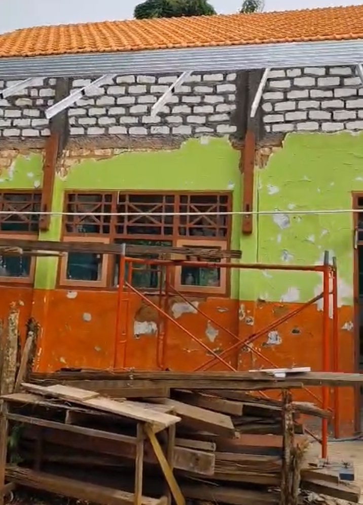 Proyek Tanpa Papan Nama Diduga Proyek Siluman Tidak Transparan SDN Buduran Arosbaya Bangkalan