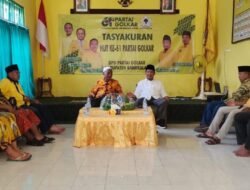 Partai Golkar Bangkalan Apresiasi DPP Golkar atas Penganugerahan Gelar Pahlawan Nasional