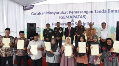 Bupati Sidoarjo Ajak Warga Tertibkan Aset Tanah lewat GEMAPATAS dan PTSL