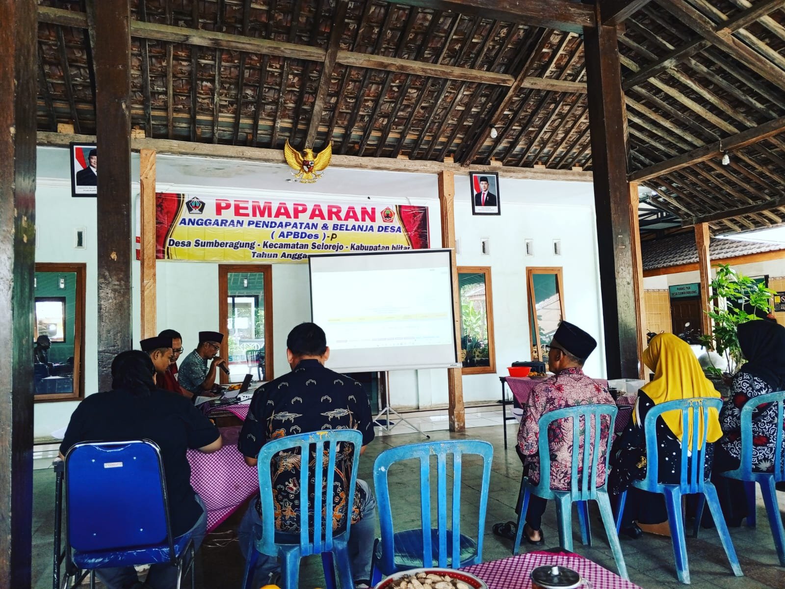 Anggaran Disesuaikan, Pembangunan Desa Sumberagung Bergerak Terukur dan Terarah