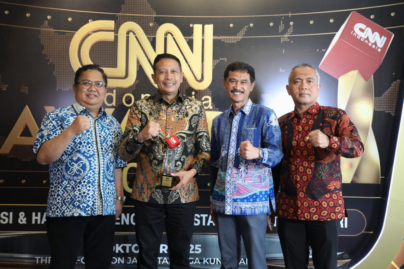 Wali Kota Malang Bersama Kepala kedinasan Kota Malang dalam acara Kolaborasi dan Harmoni Menggapai Asta Cita untuk Negeri