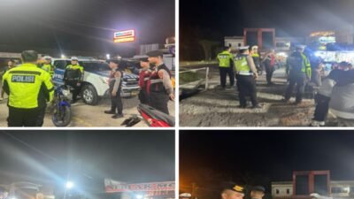 Antisipasi Kejahatan Jalanan pada Malam Hari, Polres Ogan Ilir Lakukan Patroli dan Razia KRYD