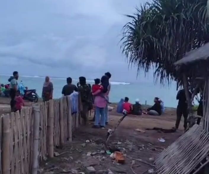 Satu Pemancing Hanyut Terbawa arus di Pantai Tabuan, Lombok-Timur Jerowaru