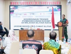 Dandim 0808 Tekankan Sinergi Wilayah untuk Penguatan Ekonomi Kerakyatan Desa