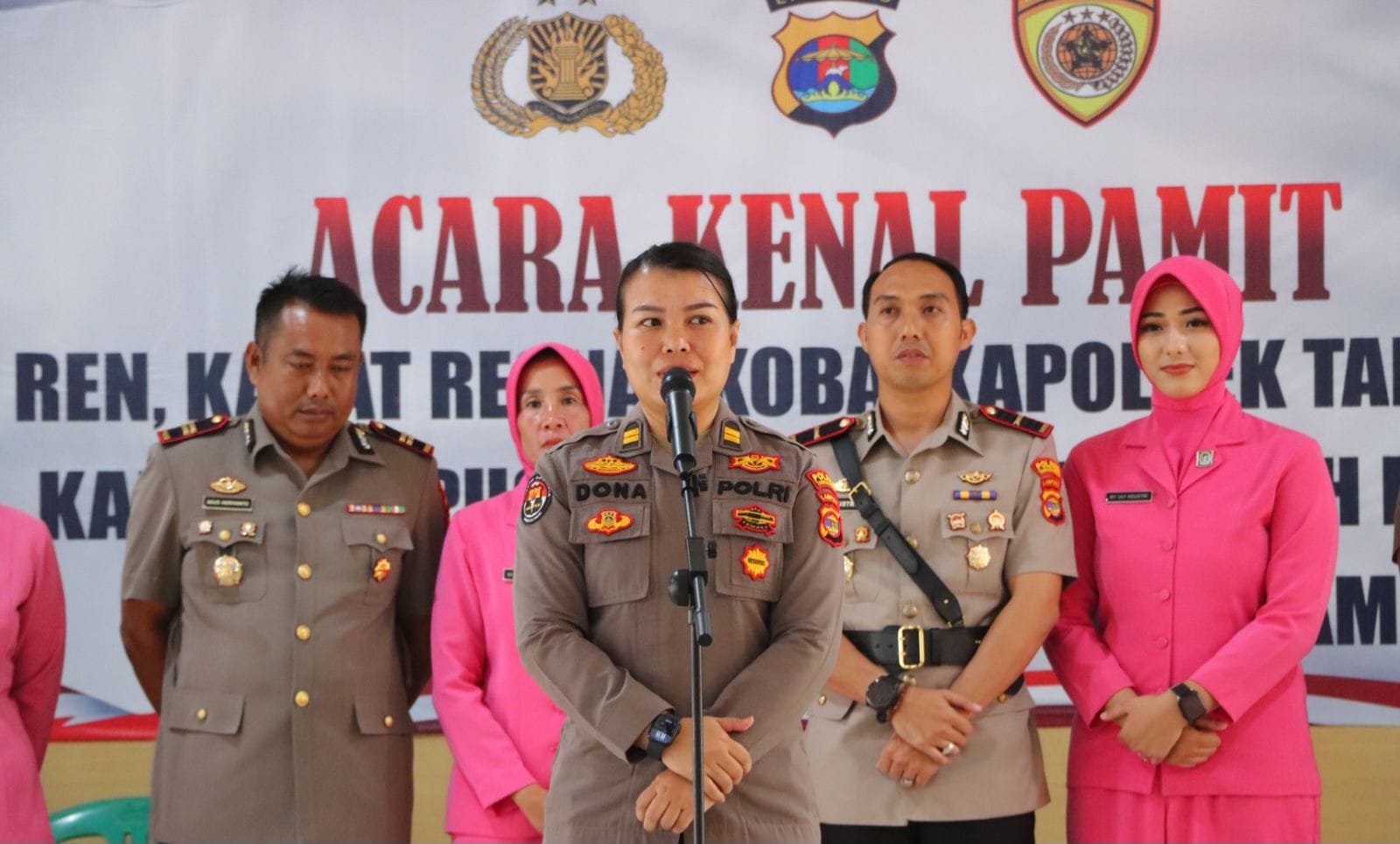 Polwan Pimpin Humas Polres Tanggamus