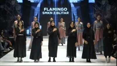 Bukan Sekadar Tampil, SMKN 3 Blitar Tegaskan Kelas Kreativitas di Malang Fashion Week 2025
