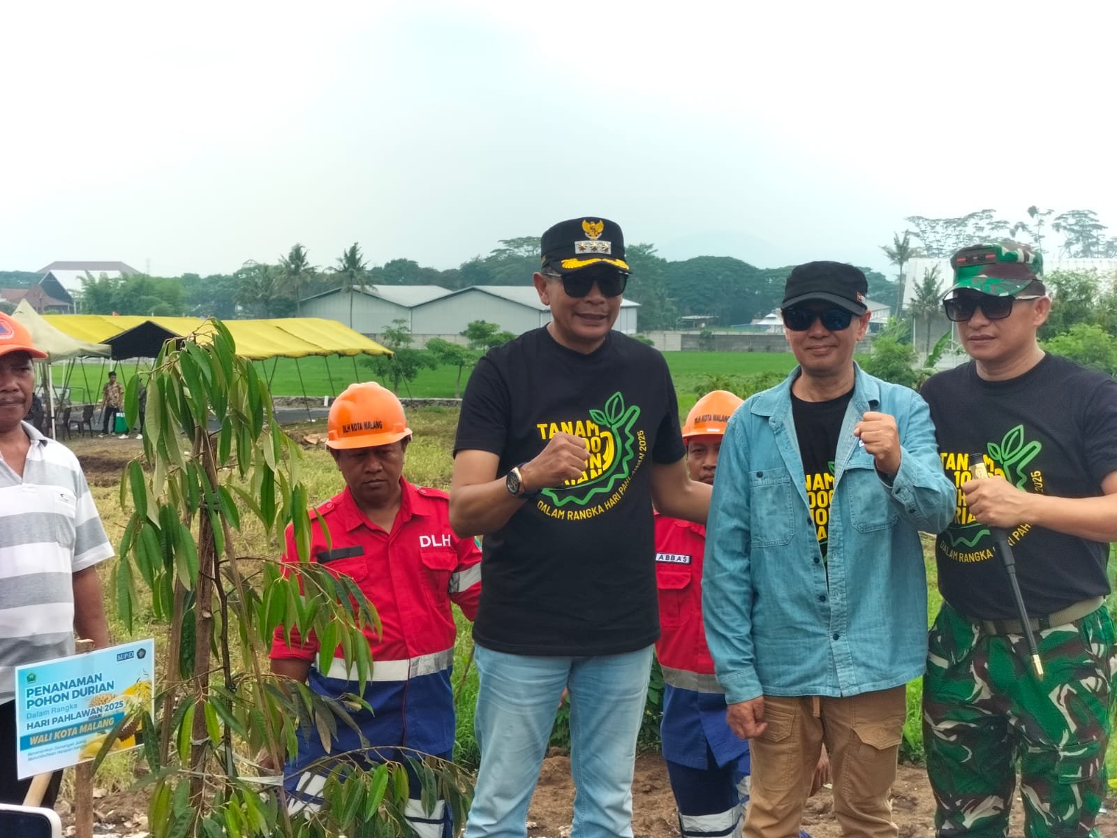 Wali Kota Malang Tanam 1.000 Pohon di Wonokoyo, Tegaskan Komitmen Wujudkan “Malang Seger” di Hari Pahlawan