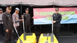 Polres Tanggamus Dirikan Posko Siaga Bencana, 91 Personel Disiagakan 24 Jam