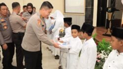 Serdik Sespimma Polri Angkatan 74 Gelar Bakti Sosial dan Santunan Anak Yatim di Polres Malang