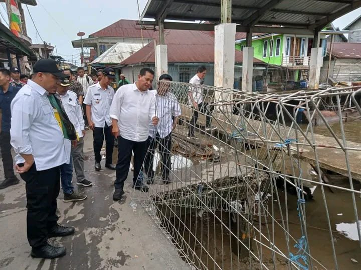 Bertahap, Bupati Banyuasin Wujudkan Infrastruktur Jalan Bagus di Sungsang