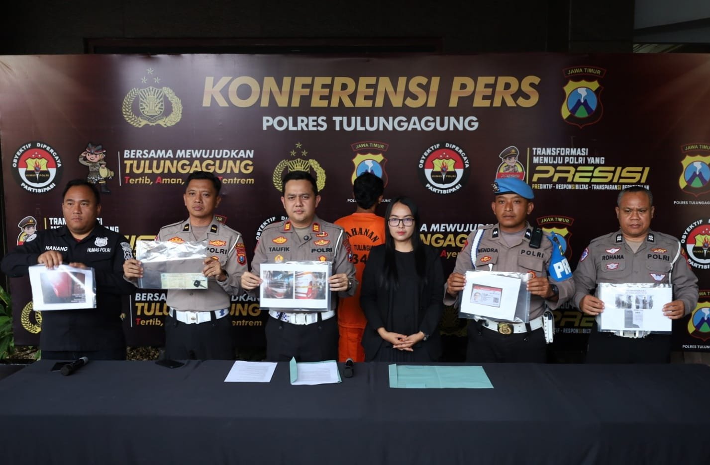 Kecelakaan Maut di Ngunut Tulungagung: Bus Harapan Jaya Tewaskan Satu Pemotor, Sopir Diperiksa Polisi