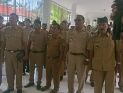 Ratusan Kepala Desa Datangi DPRD Banyuwangi, Minta Klarifikasi atas Pernyataan Dugaan Pungli Bansos