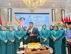 KETUA TP PKK OKU SELATAN HADIRI RAKERDA PKK PROVINSI SUMSEL TAHUN 2025